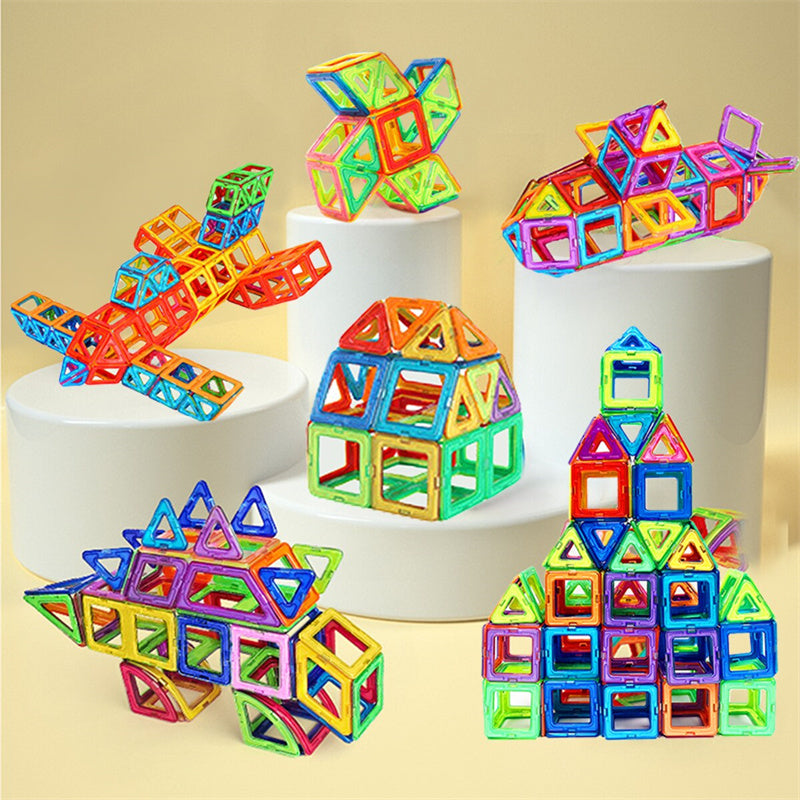 Magnetic Building Blocks DIY Magnets Toys For Kids Designer Construction Set Gifts For Children Toys - YB Gift Store