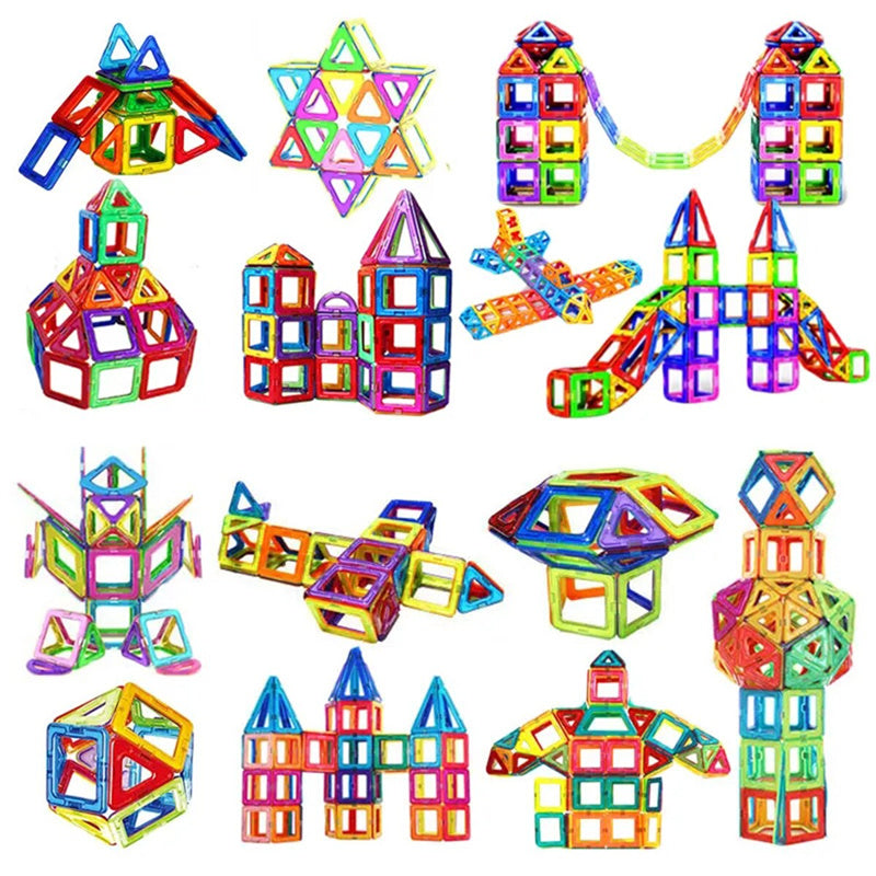 Magnetic Building Blocks DIY Magnets Toys For Kids Designer Construction Set Gifts For Children Toys - YB Gift Store