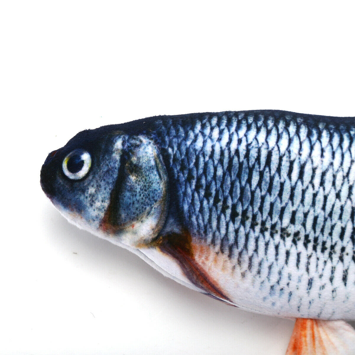 Fish-Shape Soft Electronic Cat Toy With USB Charging Simulation