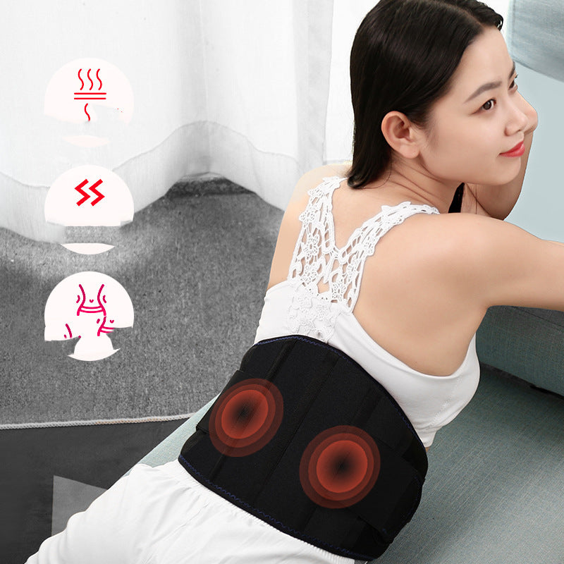 Cordless Heating Pad for Back Pain Relief with Massage - YB Gift Store