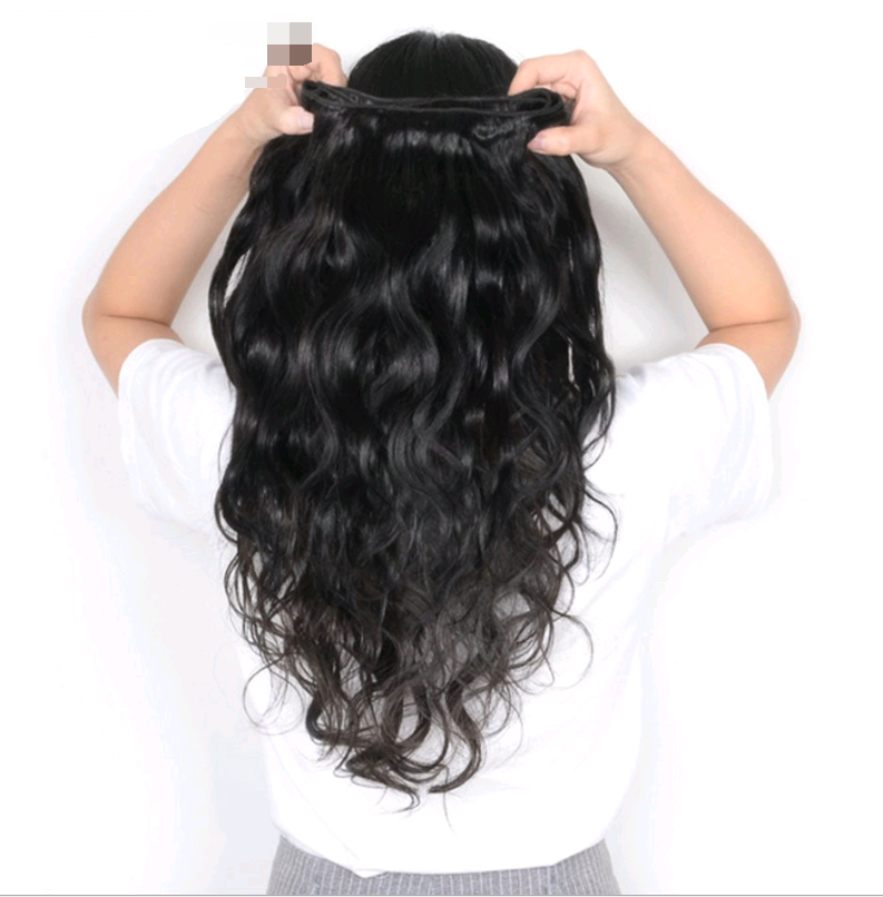 Real hair wig, hair styling hair extension, body wave human hair weaves - YB Gift Store