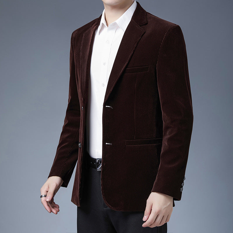 New Suits For Spring, Corduroy Business Suits - YB Gift Store