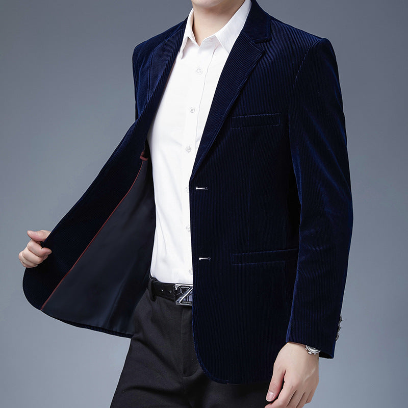 New Suits For Spring, Corduroy Business Suits - YB Gift Store