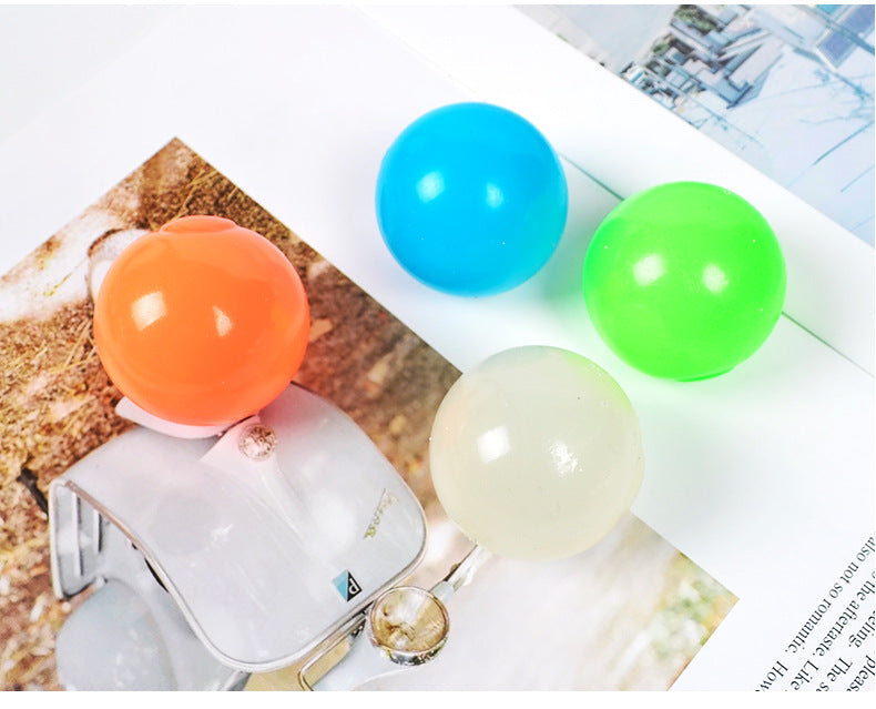 Luminous Sticky Ball Toys Sticky Wall Home Party Games