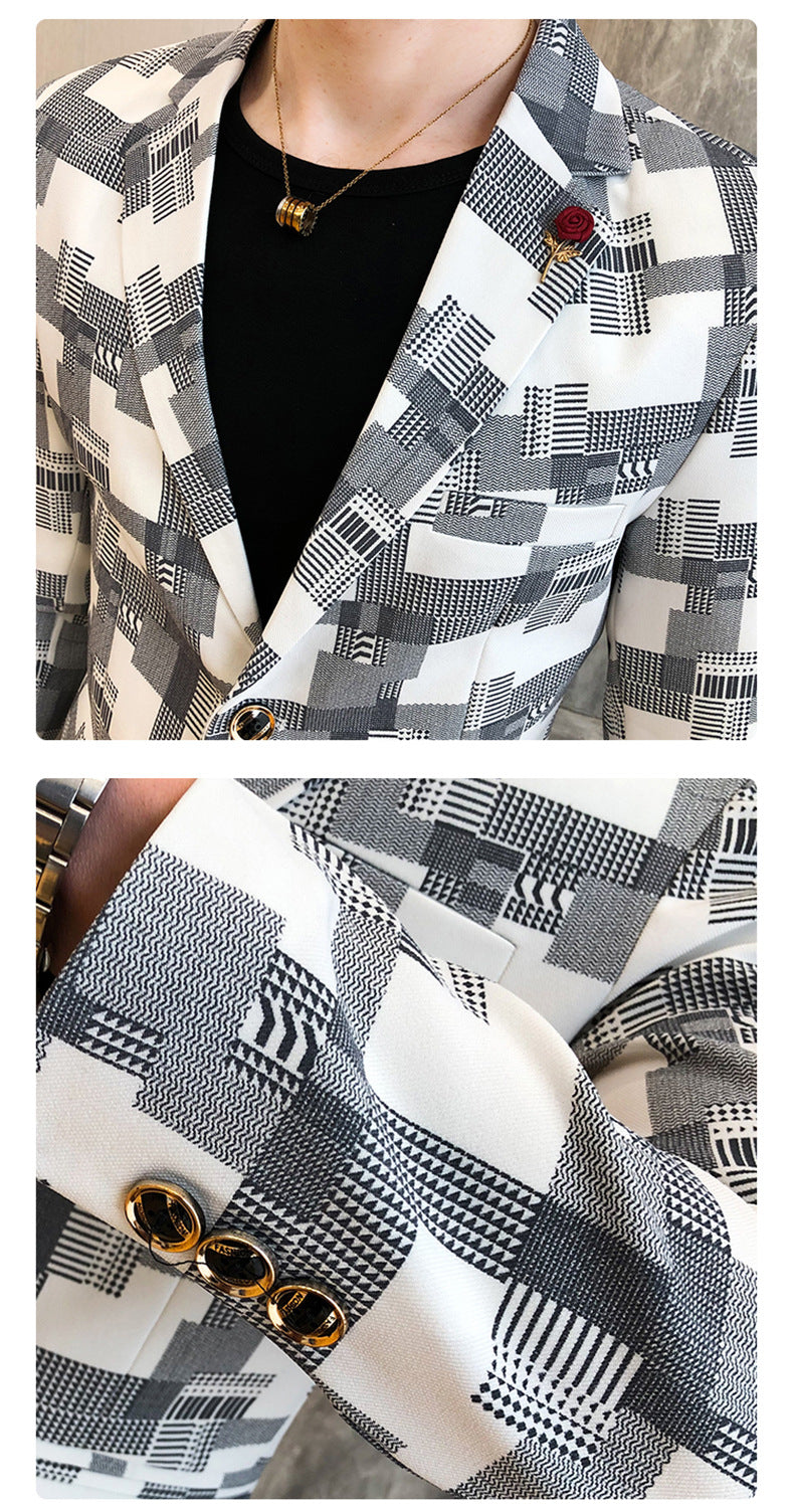 Young Men In Small Suits, Men's Slim And Handsome Suits - YB Gift Store