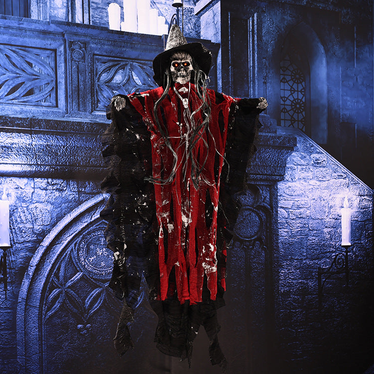 Halloween Decorations Accessories Horror Grim Reaper Hanging Ghost - YB Gift Store