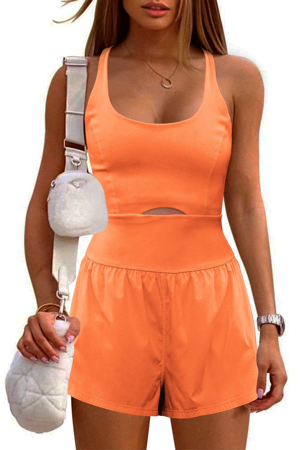 Outdoor Sports Women's Shorts Vest Casual Jumpsuit - YB Gift Store