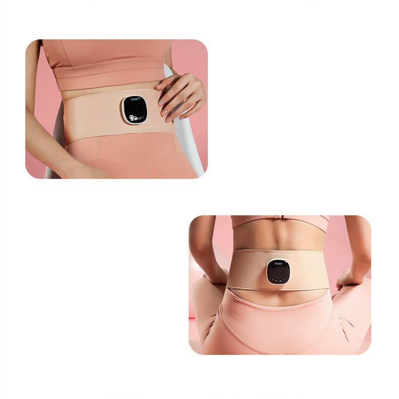 How Waist Belt Women Period Cramp Relief Menstrual Heating Pad - YB Gift Store