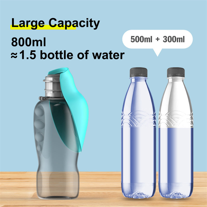 Dog Portable Water Bottle. High Capacity & Leakproof.