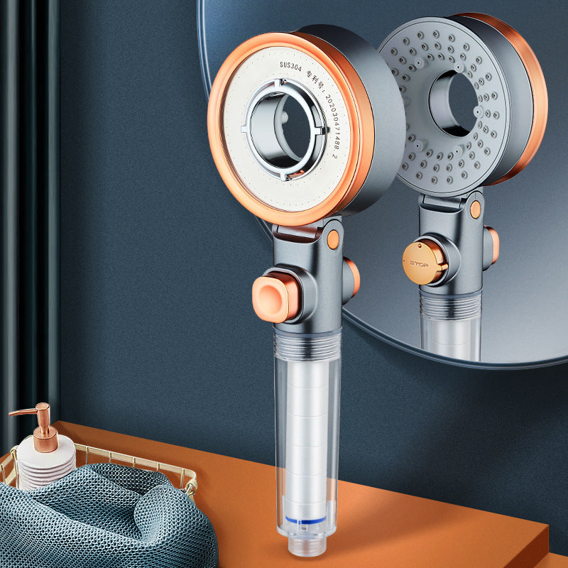 Filtered Shower With Three-speed Pressurized Water Stop - YB Gift Store