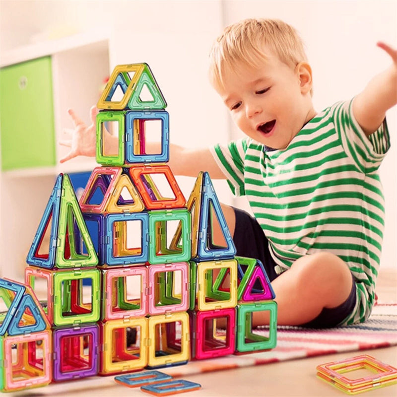 Magnetic Building Blocks DIY Magnets Toys For Kids Designer Construction Set Gifts For Children Toys - YB Gift Store