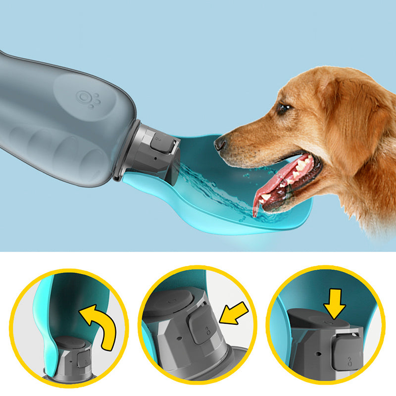 Dog Portable Water Bottle. High Capacity & Leakproof.