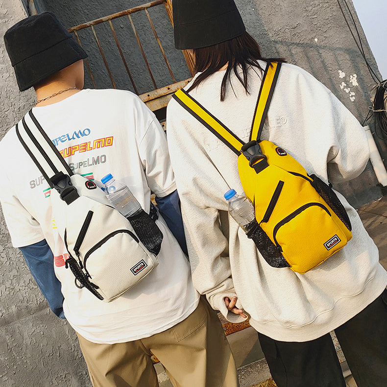 Sports Backpack: Hot Sports Chest Bags Women Backpack Multifunctional Shoulder Bag