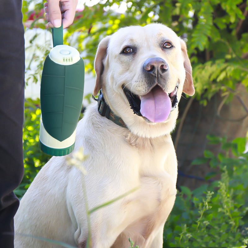 Multifunction Pet Dog Water Bottle Silicone Foldable Portable Puppy Food Bowl