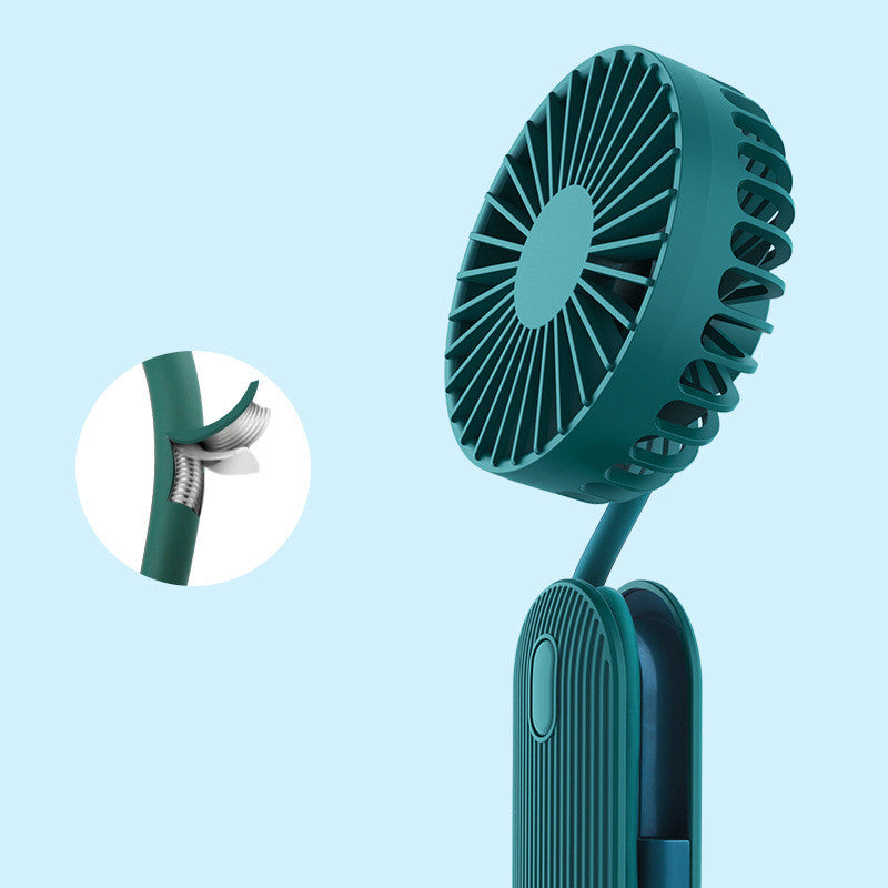 Rechargeable Handheld Large Wind Mini Mute Portable Electric Fan - YB Gift Store