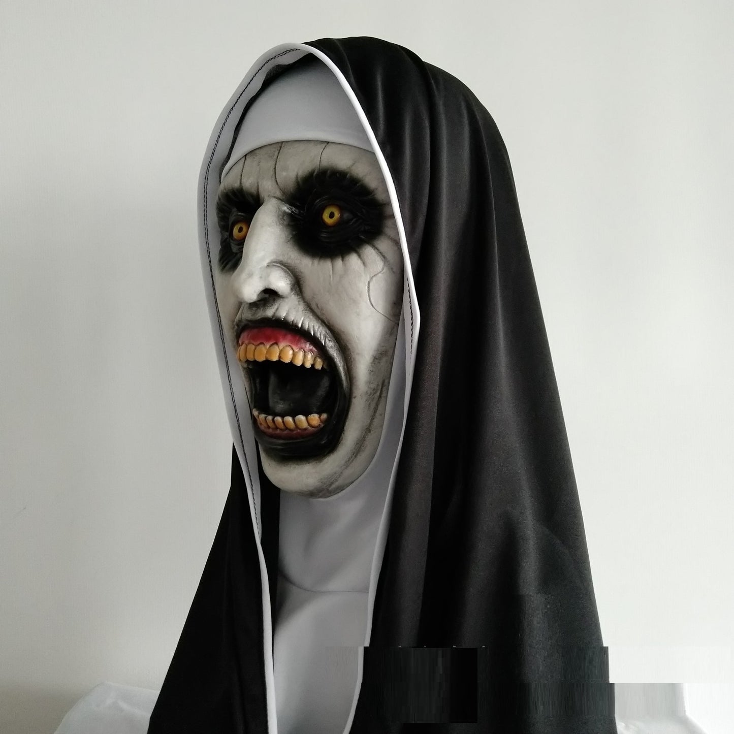 Halloween Latex Mask Headgear Party Dance Evocation 2 Nun Horror Ghost Mask Dress Up Props
