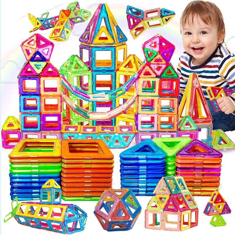 Magnetic Building Blocks DIY Magnets Toys For Kids Designer Construction Set Gifts For Children Toys - YB Gift Store