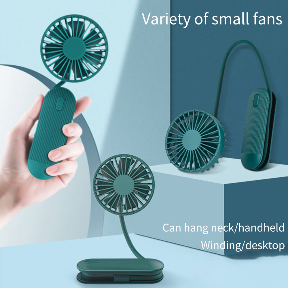Rechargeable Handheld Large Wind Mini Mute Portable Electric Fan - YB Gift Store