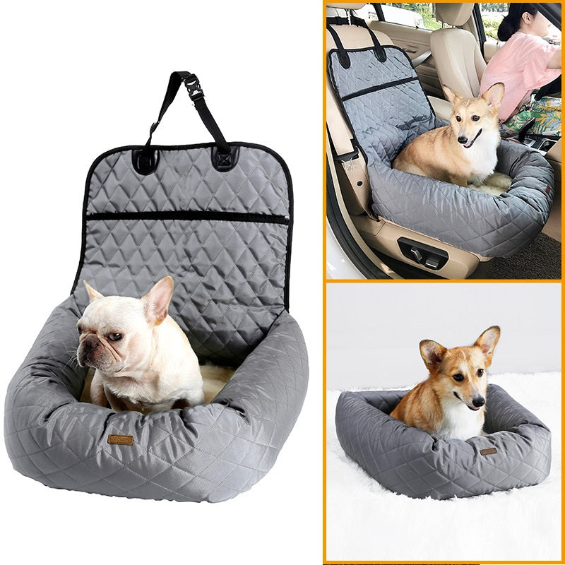 2 In 1 Pet Carrier Folding Car Seat