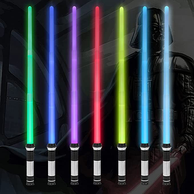 Induction Color Changing Laser Retractable Light-emitting Sword Toy - YB Gift Store
