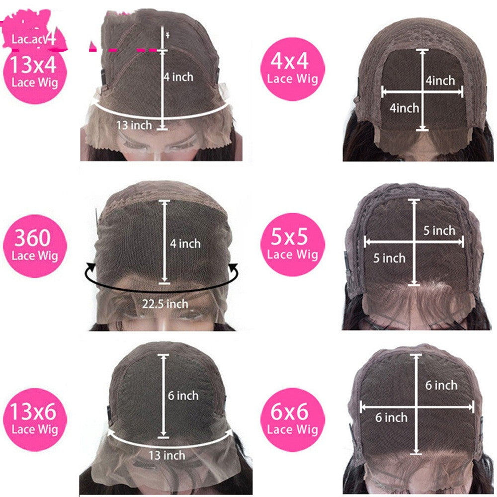 Straight Human Hair Headpiece Wig - YB Gift Store