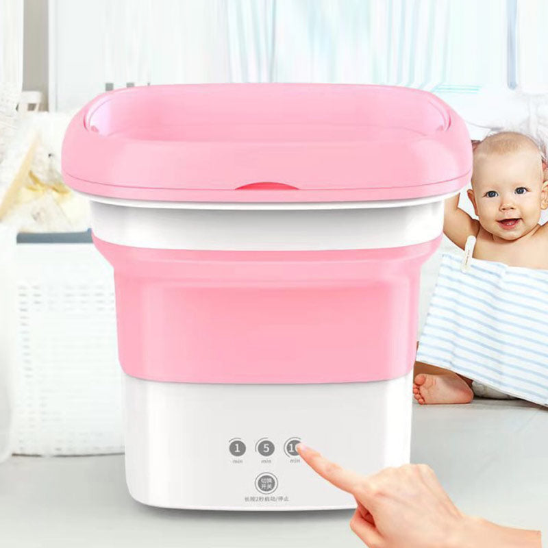 Mini Dehydration Integrated Folding Washing Machine - YB Gift Store