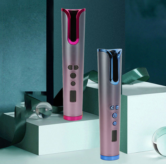 Portable Automatic Curling Iron USB Charging Wireless Curling Iron - YB Gift Store