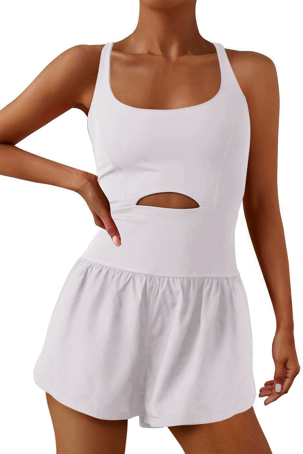 Outdoor Sports Women's Shorts Vest Casual Jumpsuit - YB Gift Store