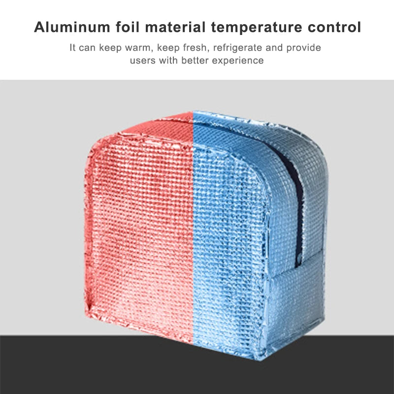 Portable Cooler Bag Ice Pack Lunch Box Insulation Package Insulated Thermal Food Picnic Bags Pouch For Women Girl Kids Childrenx54