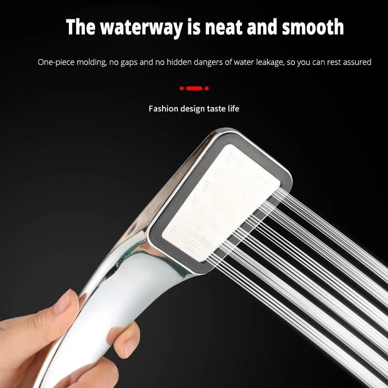 High Quality Pressure Rainfall Shower Head 300 Holes Shower Head Water Saving Filter Spray Nozzle High Pressure Water Saving