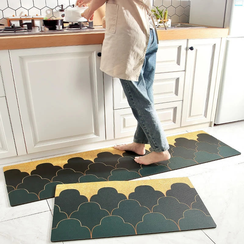 PVC Kitchen Mat Waterproof