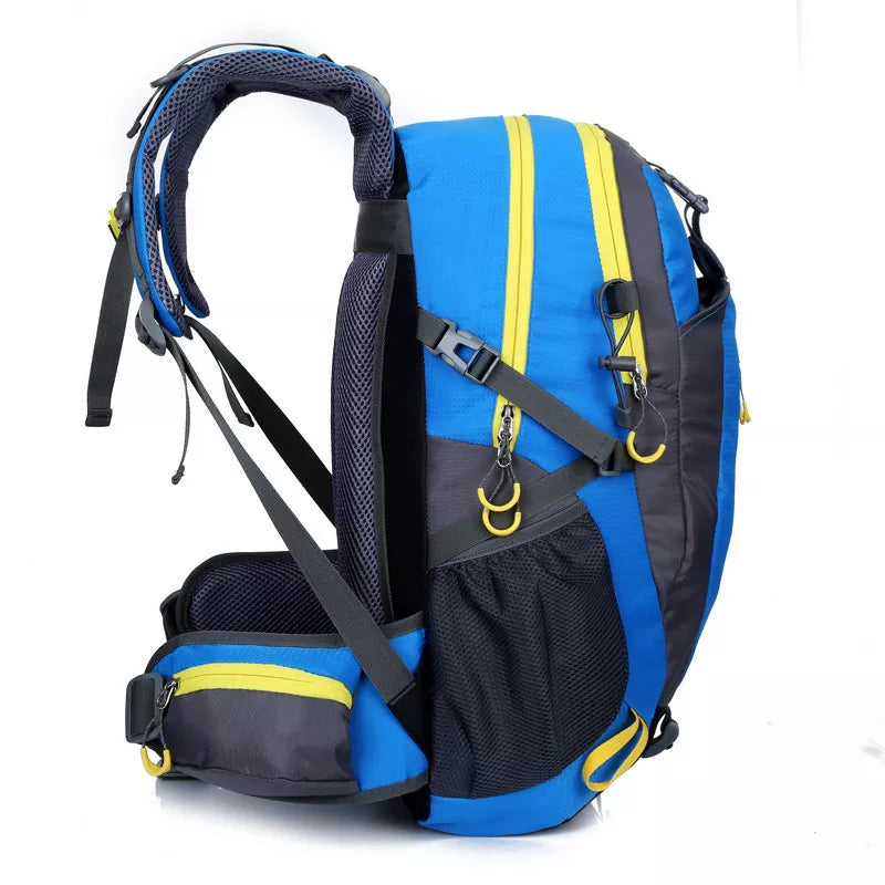 Sports Backpack: Waterproof Climbing Backpack Rucksack 40L Outdoor Sports Bag Travel Backpack Camping Hiking Backpack Women Trekking Bag For Men