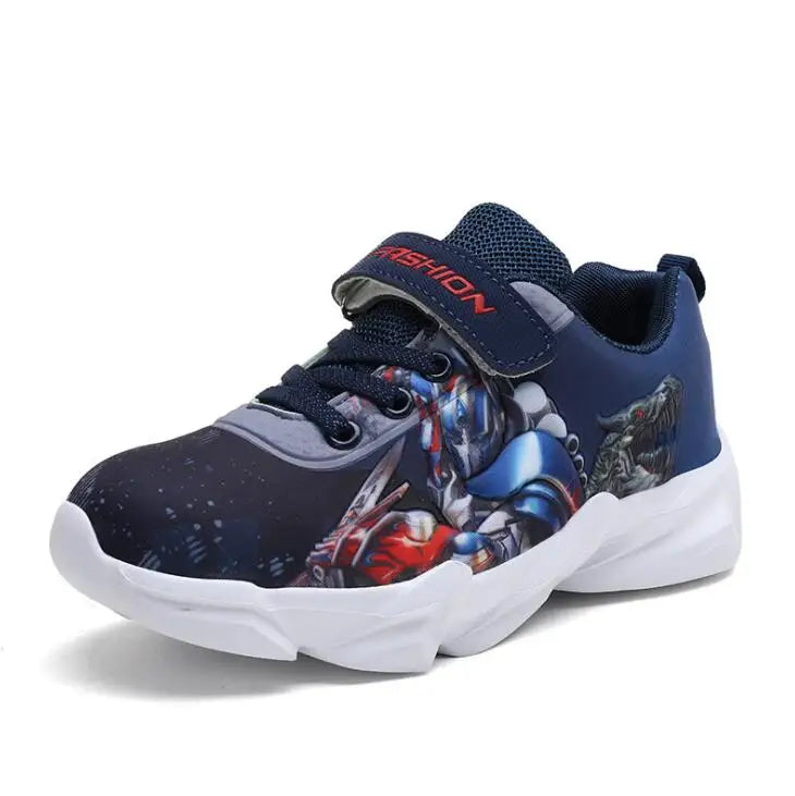 New Cartoon Disney Girls Princess Kids Shoes Running Frozen Children Sneakers For Girls Fashion Elsa Anna Sport Shoes