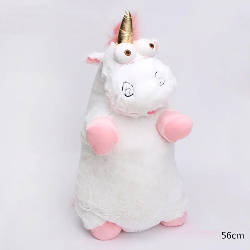 QWZ 56-15cm Fluffy Unicorn Plush Toy Soft Stuffed Animal Unicorn Plush Dolls Juguetes de Peluches Bebe For Kids Christmas Gifts