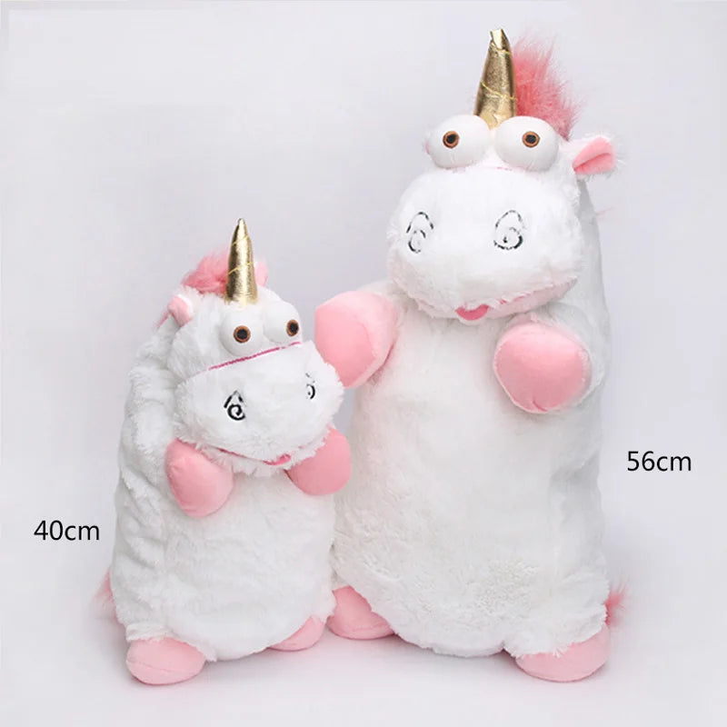 QWZ 56-15cm Fluffy Unicorn Plush Toy Soft Stuffed Animal Unicorn Plush Dolls Juguetes de Peluches Bebe For Kids Christmas Gifts