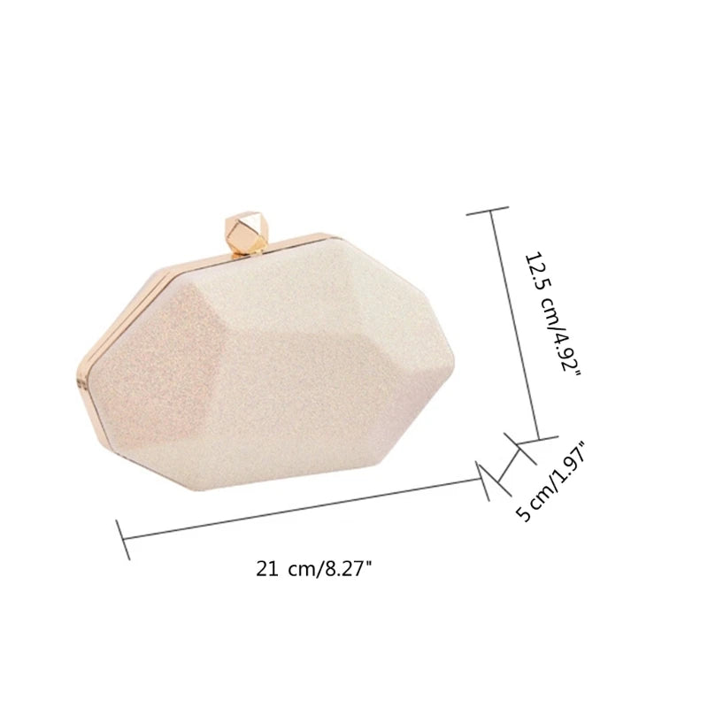 New 2023 Lady Purse Wedding Clutch Cocktail Crossbody Shoulder Bag for Women Formal Evening Bag Party Banquet Bag Handbag