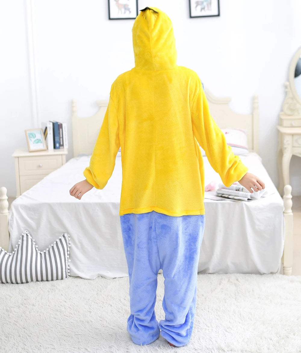 Winter Animal One-piece Pajamas Warm Sleepwear Kigurumi Women Unisex Adult Flannel Onesies Halloween Christmas Cosplay Jumpsuits