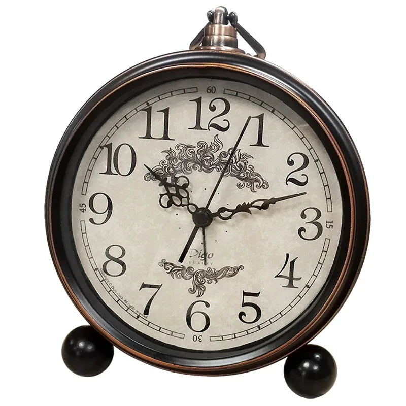 Vintage High Seat Clock Creative Product American Table Alarm Clock