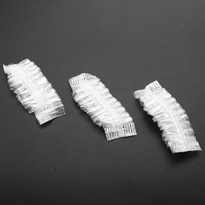 300Pcs Disposable Bath Shower/Dyeing Hair Ear Guard, Waterproof Ear Protector Cover Caps For Salon/Home Use