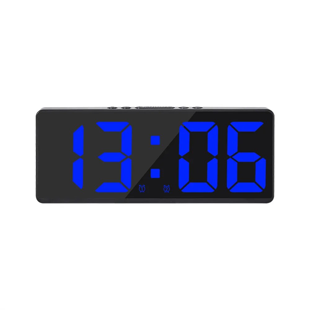 Home Decoration Alarm Clock Bell Electronic Two Sets Of Alarm Clocks Led Alarm Clock Big Screen Alarm Clock Household Products