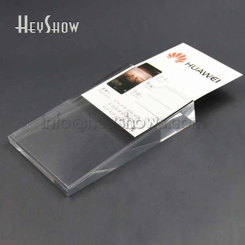 Mobile Phone Acrylic Price Tag Holder