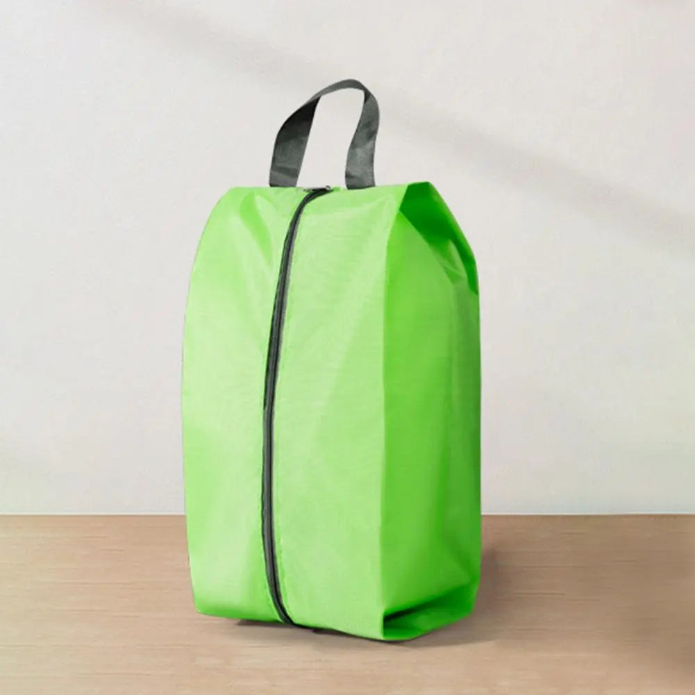 Durable Shoe Storage Bag Polyester Shoes Bag Easy to Carry Gym Shoes Carrier Pouch Moisture Proof