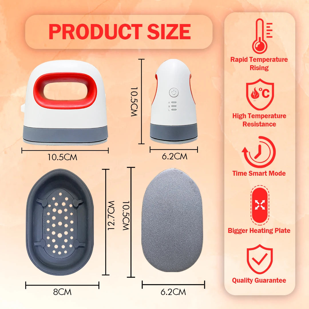 Easy Press Mini Heat Transfer Machine Logo T shirts Lables Shoes Sublimation PrintingPortable Iron Heat Press Machine