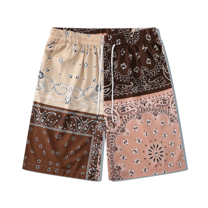 Loose Shirt Suit Digital Printing Leisure Suit For Men - YB Gift Store