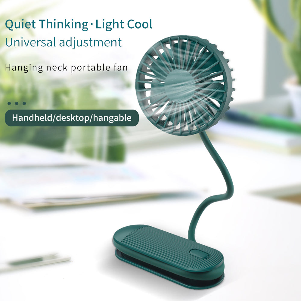 Rechargeable Handheld Large Wind Mini Mute Portable Electric Fan - YB Gift Store