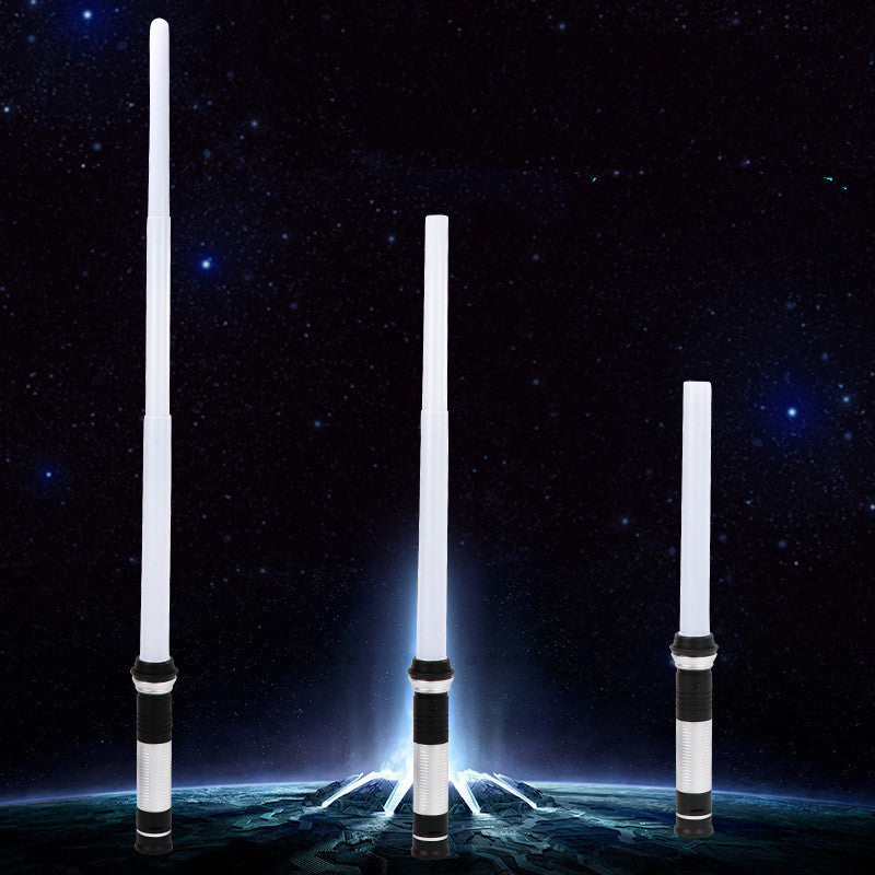 Induction Color Changing Laser Retractable Light-emitting Sword Toy - YB Gift Store