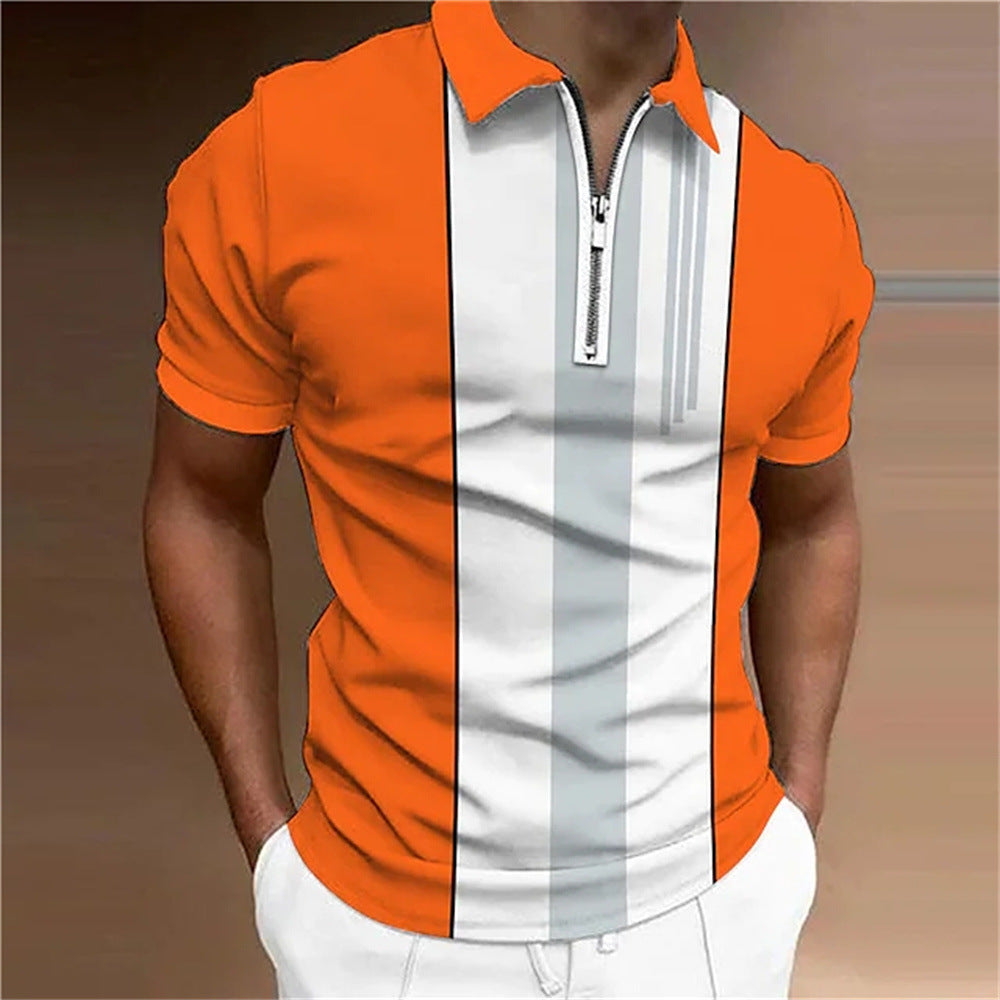 Men's 3D Printed Polo Shirt - YB Gift Store