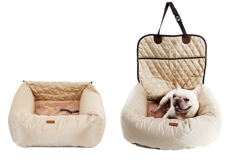 2 In 1 Pet Carrier Folding Car Seat