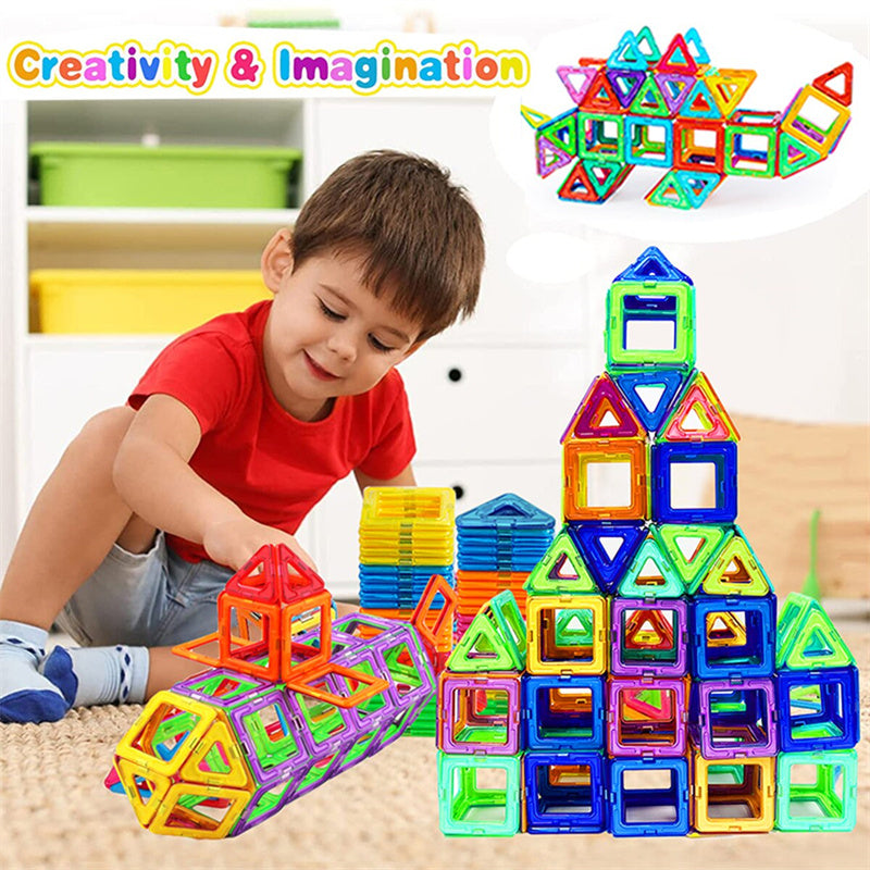 Magnetic Building Blocks DIY Magnets Toys For Kids Designer Construction Set Gifts For Children Toys - YB Gift Store