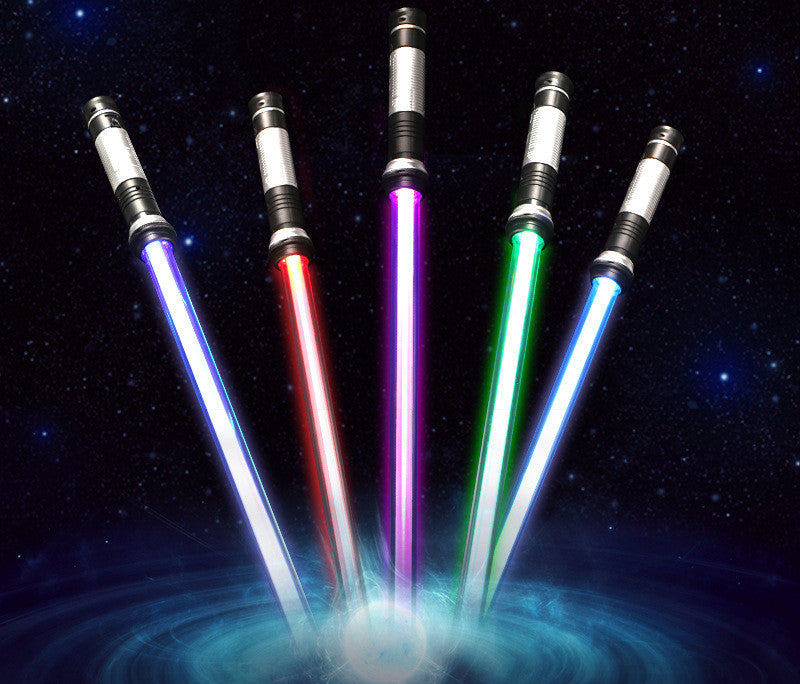 Induction Color Changing Laser Retractable Light-emitting Sword Toy - YB Gift Store